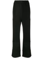 Mm6 Maison Margiela Patch Detail Track Pants - Black