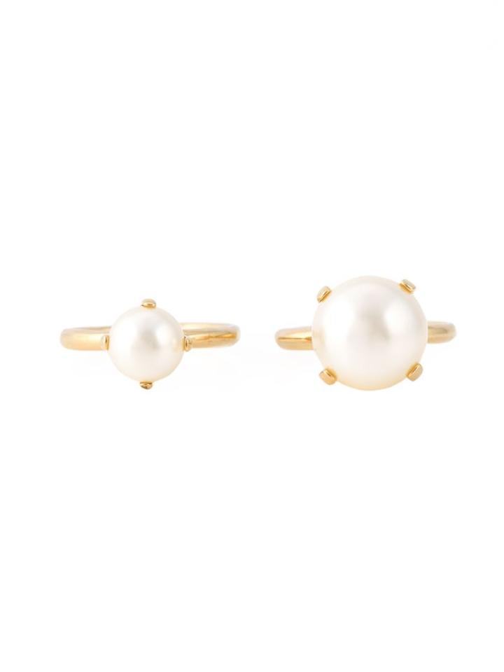Wouters & Hendrix 'holiday' Set Of Rings, Women's, Size: 56, Metallic