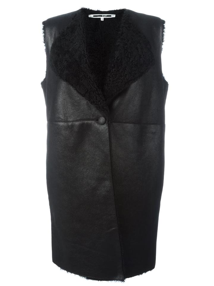 Mcq Alexander Mcqueen Shearling Gilet