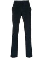Dondup Corduroy Slim Fit Trousers - Blue