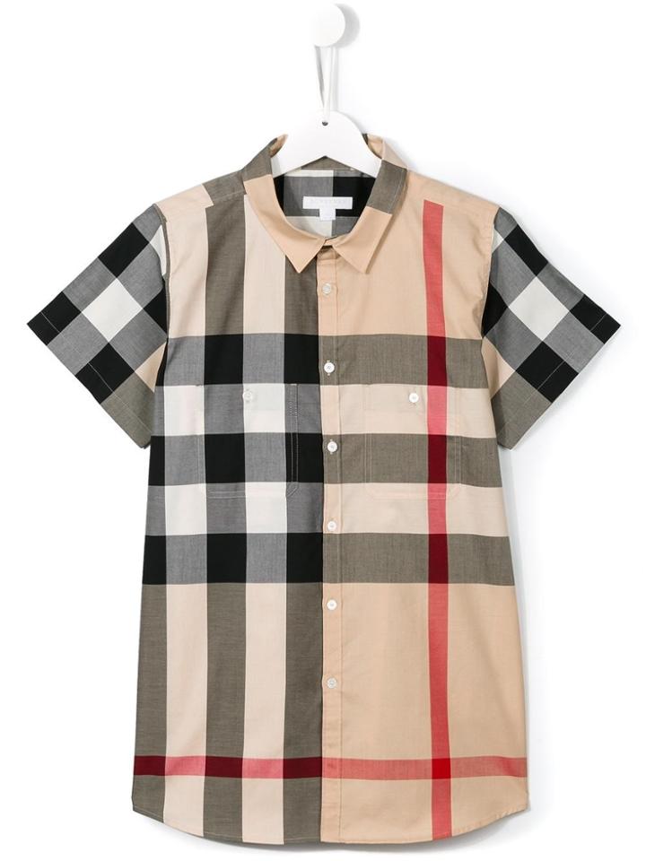 Burberry Kids New Classic Check Shirt - Multicolour