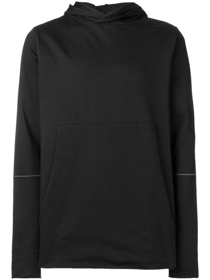 Thom Krom Longline Hoodie - Black