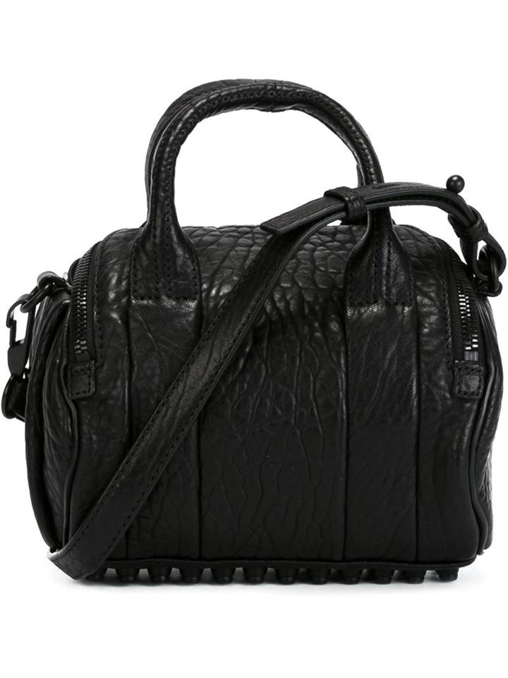 Alexander Wang Mini 'rockie' Tote, Women's, Black, Lamb Skin