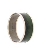Bottega Veneta Hoop Bracelet - Green