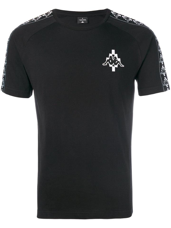 Marcelo Burlon County Of Milan Marcelo Burlon X Kappa T-shirt - Black