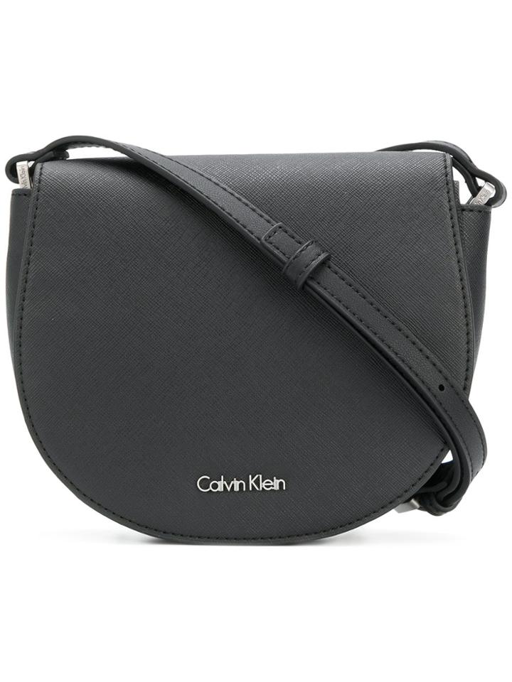 Calvin Klein Logo Crossbody Bag - Black