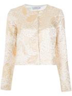 Isolda - Printed Jacket - Women - Polyester/acetate - 44, White, Polyester/acetate