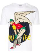 Jc De Castelbajac Pre-owned Equipe Printed T-shirt - White