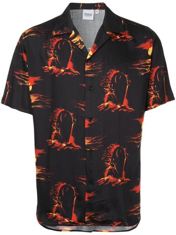 Sss World Corp Magnum Hawaiian Shirt - Black