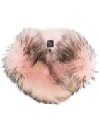 Mr & Mrs Italy Racoon Fur Collar - Pink