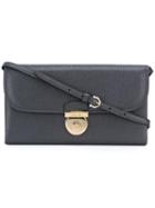 Salvatore Ferragamo 'faimma' Wallet Crossbody Bag, Women's, Grey