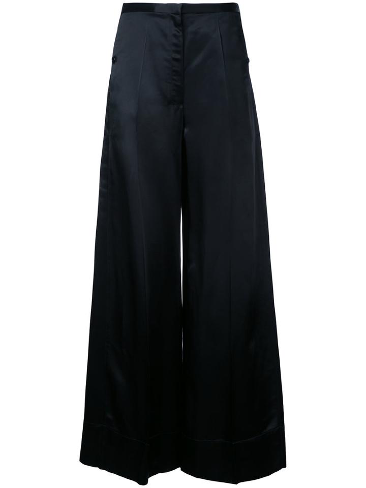 Lemaire - Classic Flared Trousers - Women - Virgin Wool/polyethylene - 36, Black, Virgin Wool/polyethylene