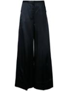 Lemaire - Classic Flared Trousers - Women - Virgin Wool/polyethylene - 36, Black, Virgin Wool/polyethylene