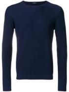 Zanone Long Sleeved Sweatshirt - Blue