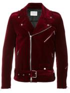 Route Des Garden Off-centre Zipped Jacket - Red