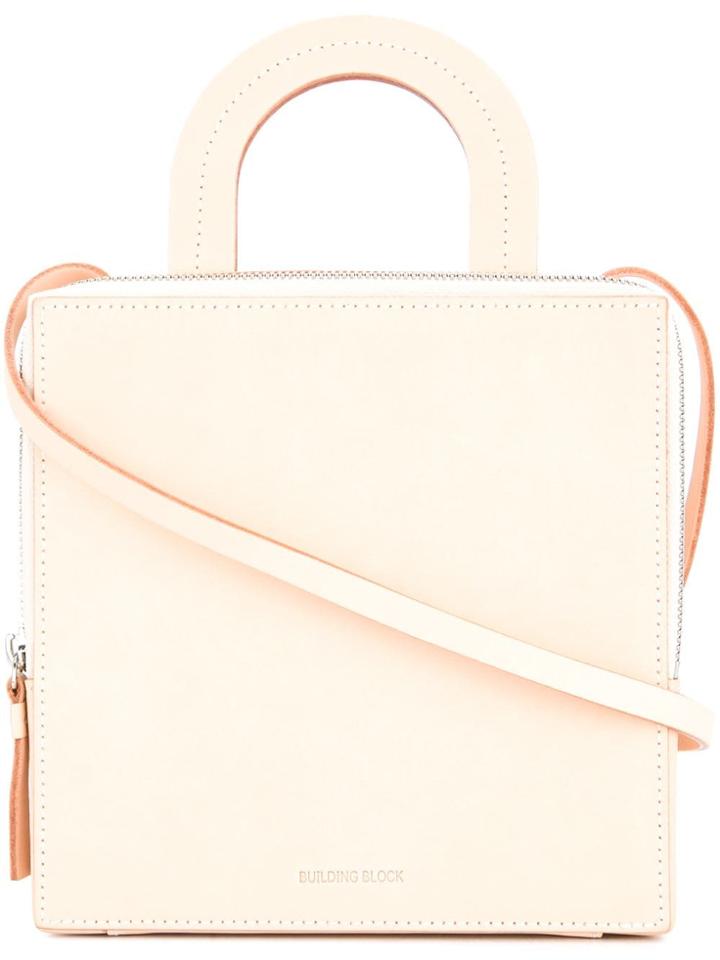 Building Block Box Shoulder Bag - Neutrals