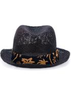 Paul Smith Printed Ribbon Trilby Hat