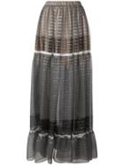 Stella Mccartney Elsa Skirt, Size: 40, Black, Silk/polyester