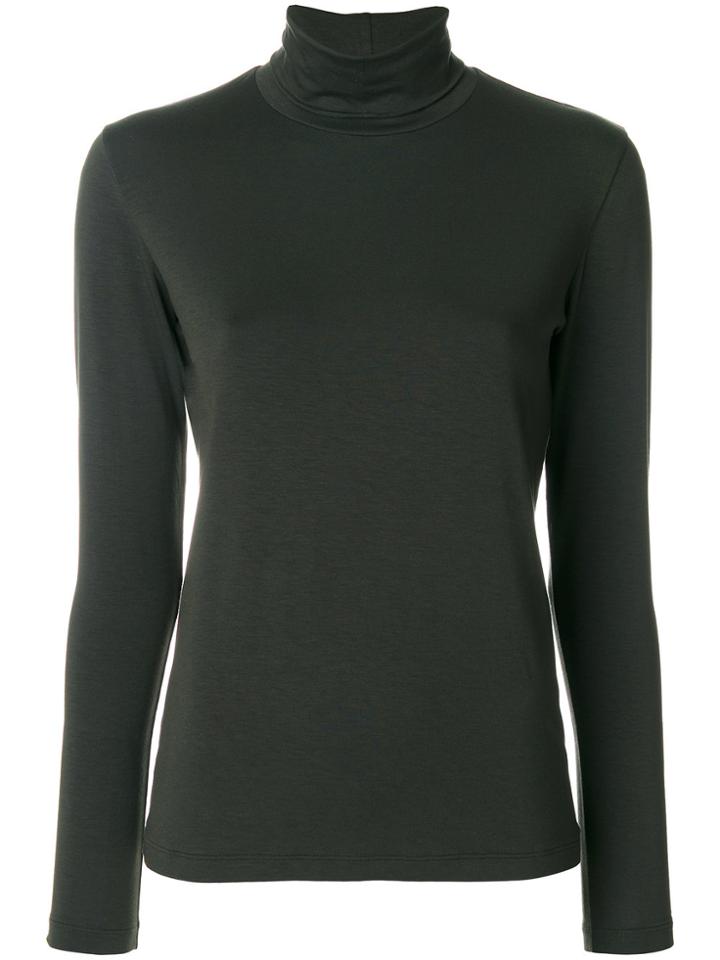 D.exterior Turtleneck Jumper - Green