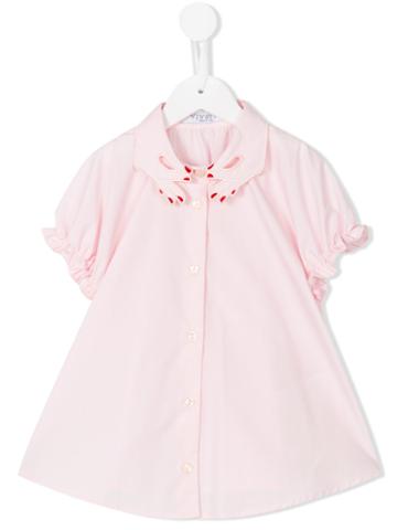 Vivetta Kids Pettirosso Shirt, Toddler Girl's, Size: 2 Yrs, Pink/purple