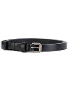 Ann Demeulemeester - Skinny Belt - Women - Calf Leather - L, Black, Calf Leather