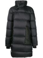 Rick Owens Hooded Padded Coat - Black