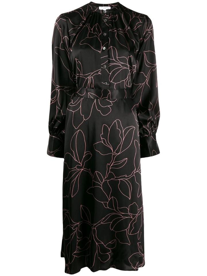 Equipment Belted Shirt Dress - Black