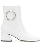 Dorateymur Ring Detail Boots - White