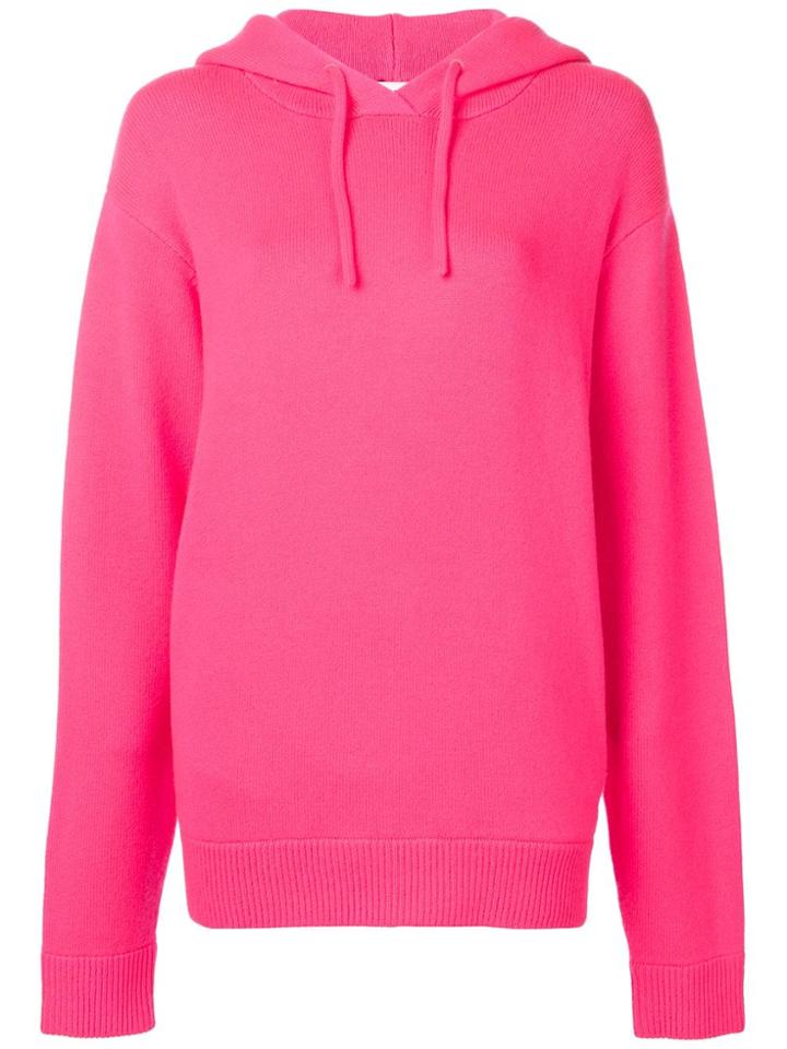 Extreme Cashmere Hooded Jumper - Pink