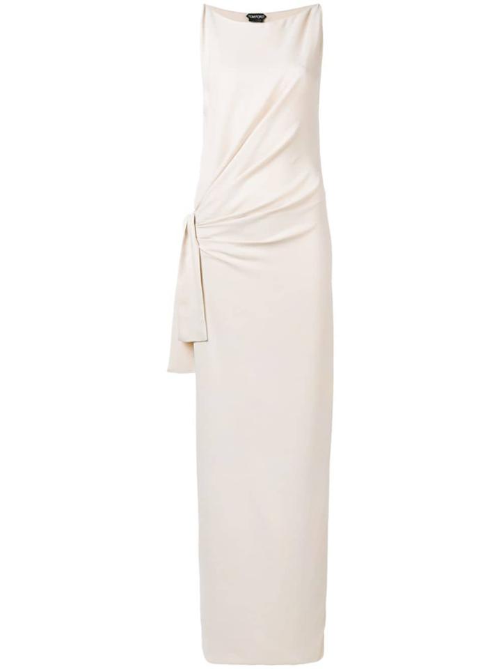 Tom Ford Long Evening Dress - Neutrals
