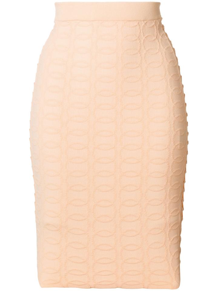 Jonathan Simkhai - Looped Mini Skirt - Women - Nylon/polyester/spandex/elastane/rayon - M, Nude/neutrals, Nylon/polyester/spandex/elastane/rayon