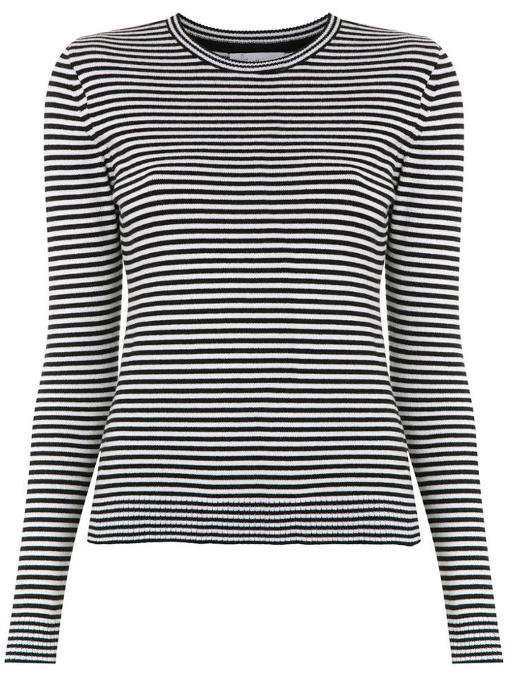 Nk Striped Sweater - Black