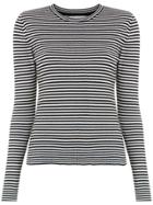 Nk Striped Sweater - Black