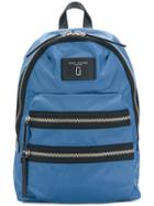 Marc Jacobs Logo Backpack - Blue