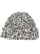 Rag & Bone 'sandra' Beanie, Women's, Black, Nylon/viscose/wool
