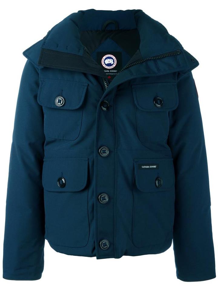 Canada Goose 'selkirik' Parka, Men's, Size: Medium, Blue, Feather Down/nylon/polyester