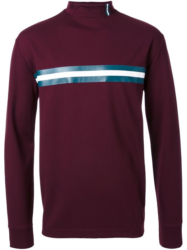 Loveless Mock Neck Sweatshirt, Men's, Size: 1, Pink/purple, Rayon
