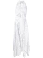 Emilio Pucci Mesh Halterneck Dress - White