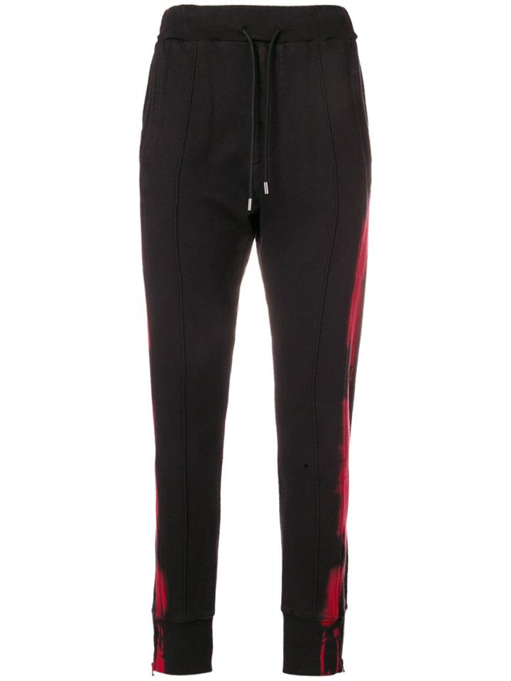 Mauna Kea Printed Track Pants - Black