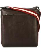 Bally 'tuston' Shoulder Bag, Men's, Brown, Calf Leather/leather