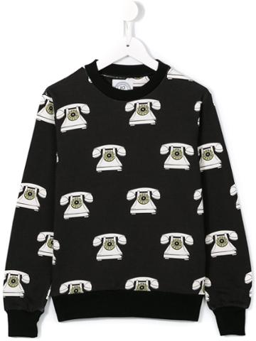 10x10 An Italian Theory Kids Phone Print Sweatshirt
