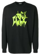 Alyx Printed Logo Sweatshirt - Black