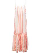Lemlem Fiesta Striped Maxi Dress - Yellow
