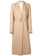 Victoria Beckham Waisted Trench Coat - Nude & Neutrals