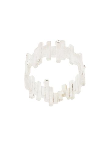 Charlotte Valkeniers Binary Ring - Metallic