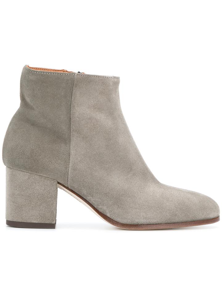 Common Projects Zipped Ankle Boots - Grey