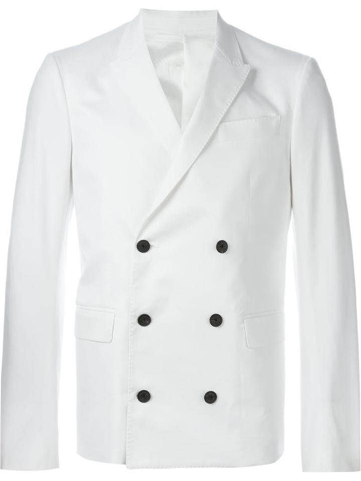 Les Hommes Double Breasted Blazer