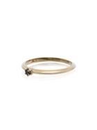 Lizzie Mandler Fine Jewelry Princess-cut Black Diamond And 18k Yellow