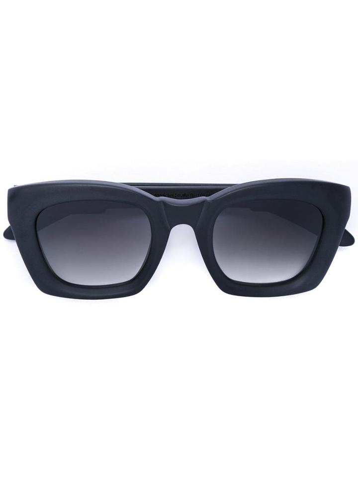 Kuboraum Gradient Cat-eye Sunglasses - Black