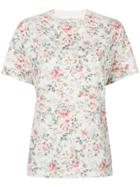 Golden Goose Deluxe Brand Floral Print T-shirt - Blue